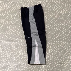 Jordan Black and Gray Joggers